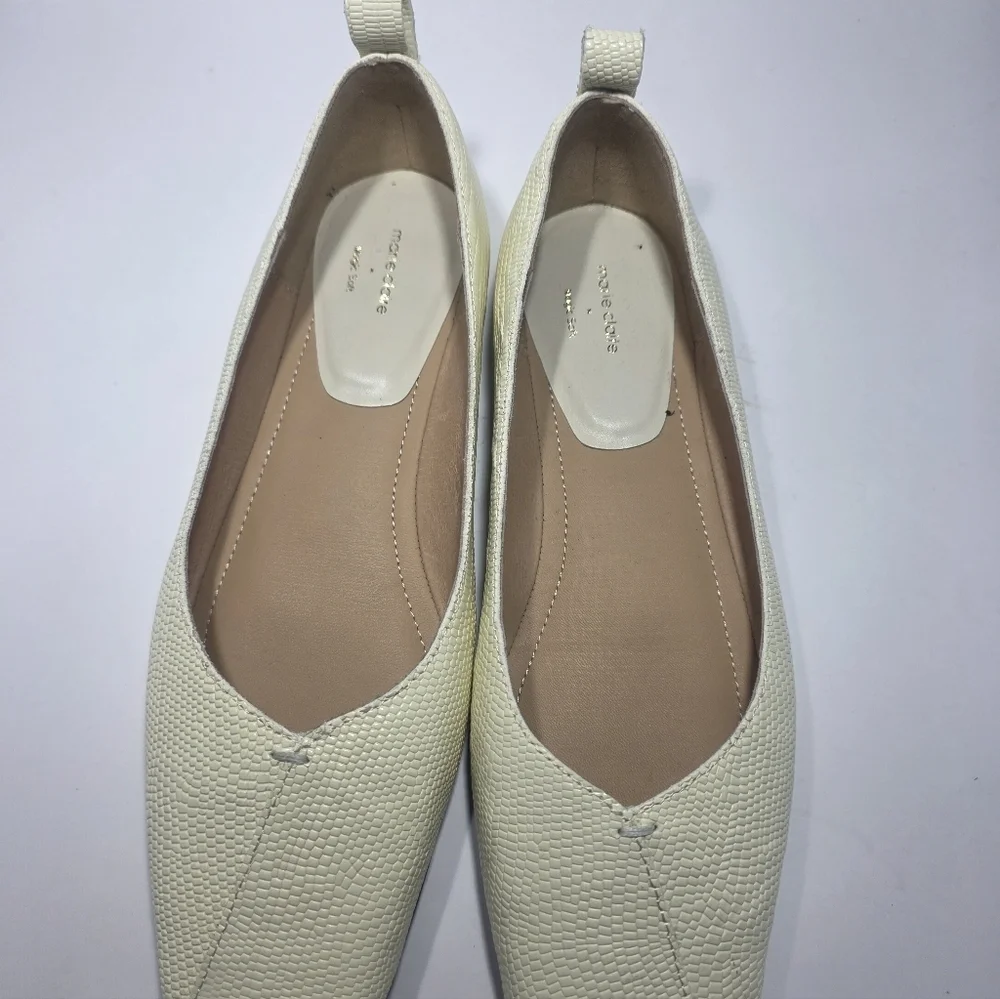 Marie Claire Magic Soft  Leather Women Flat Shoes  Size  36 US 5.5-6
